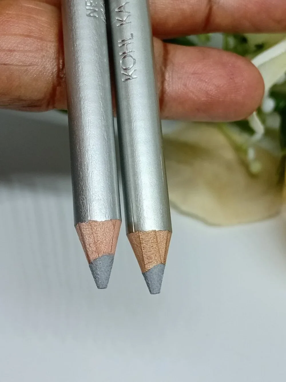 Jordana Kohl Kajal Silver Eyeliner New With Caps
